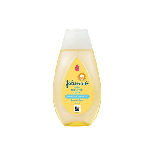 Johnsons Top-2-Toe Hair & Body Baby Bath 100 ml (Imported)