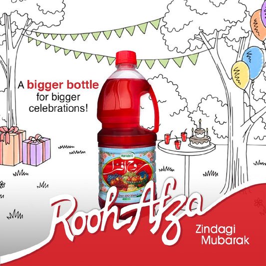 Hamdard Rooh Afza Sharbat 3 Ltr