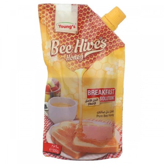 Young's Bee Hives Natural Honey 200 ml