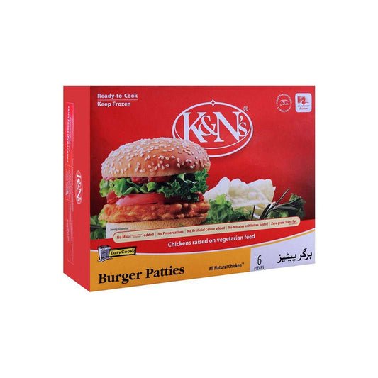 KNS Chicken Burger Patties 6 Pcs