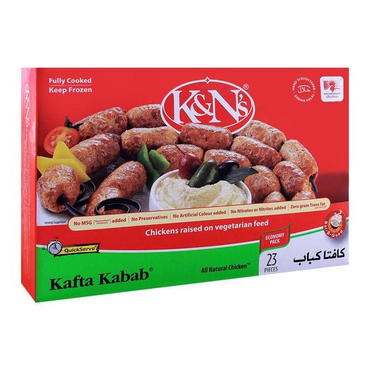 KNS Chicken Kafta Kabab 23 Pack 515g