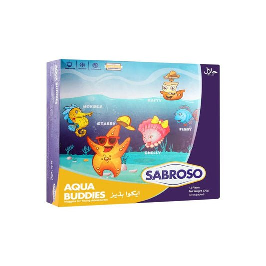 Sabroso Aqua Buddies Standard 12 Pcs
