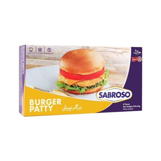 Sabroso Burger Patty Standard 6 Pcs