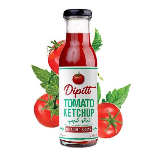 Dipitt Tomato Ketchup No Added Sugar 300g