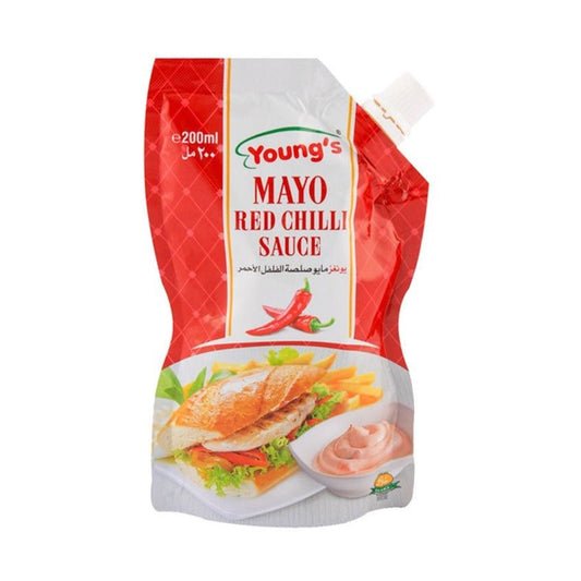 Young's Mayo Red Chilli Sauce 200ml