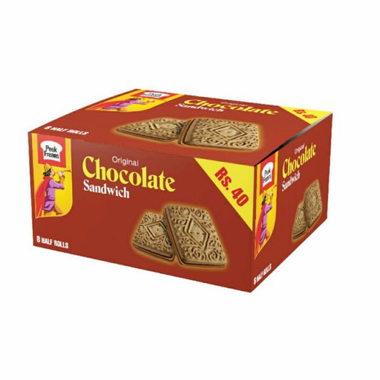 Peek Freans Chocolate Sandwich Half Roll 8 Pcs