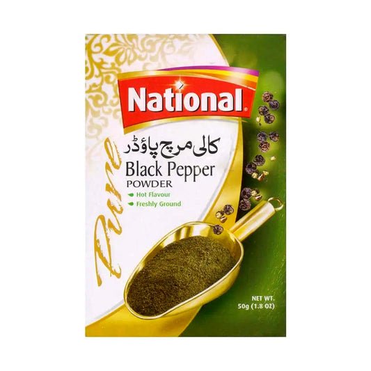 National Black Pepper Powder 50g