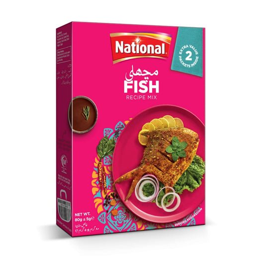 National Recps Fish Masala 40g