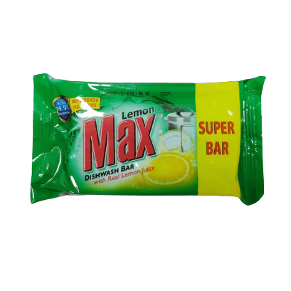 Lemon Max Dishwash Bar 110 gm