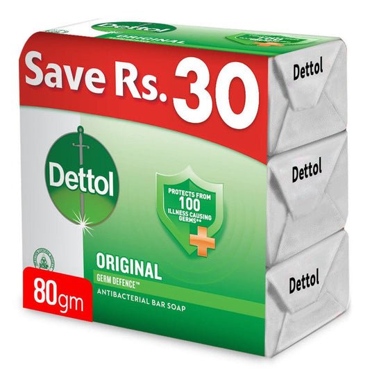 Dettol Original Soap 3 Pcs Bundle