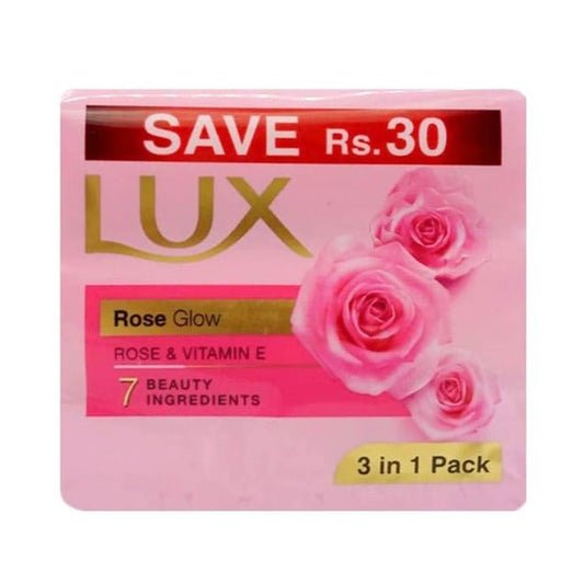 Lux Rose Glow Rose Vitamin E Trio Pack 3 In 1