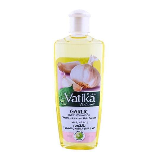 Dabur Vatika Garlic Enriched Promotes Natural Groth Hair Oil 100 Ml