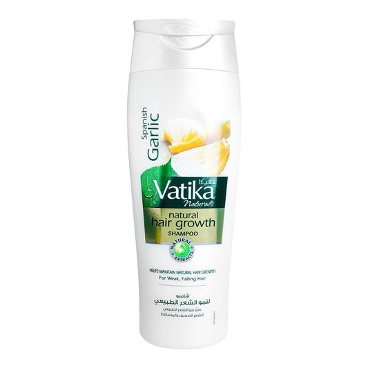 Dubar Vatika Natural Hair Growth Garlic Spanish Shampoo 360 Ml