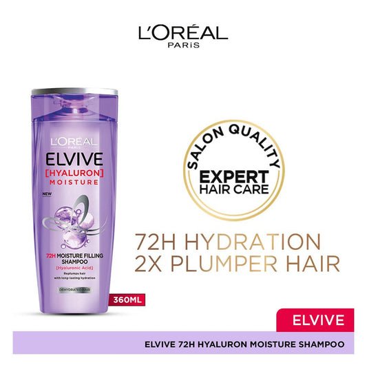 L'oreal Paris Elvive Hydra Hyaluronic Shampoo 360 Ml