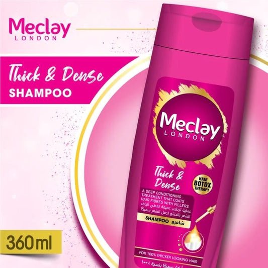 Meclay London Thick Dense Shampoo 360 Ml