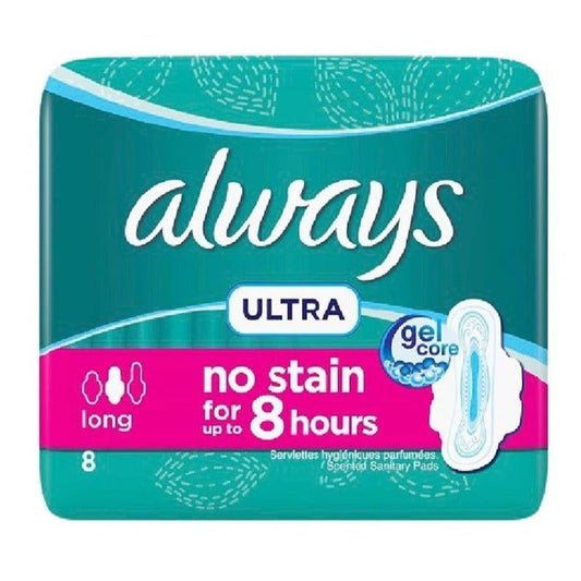Always Ultra Thin Herbal Freshness Long 8 Pads