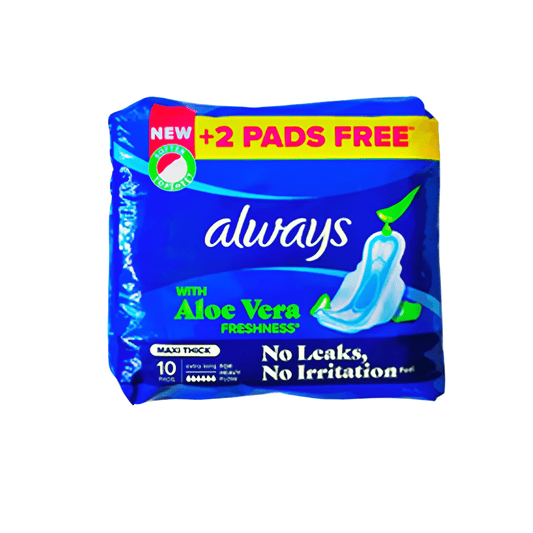 ALWAYS WITH ALOE VERA FRESHNESS 10PADS